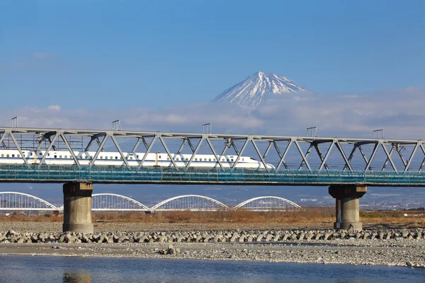 Japan kula tåget shinkansen — Stockfoto