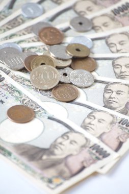 Japon yeni banknot ve madeni paraların