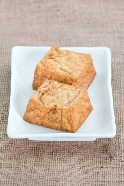 Frittierter Tofu — Stockfoto