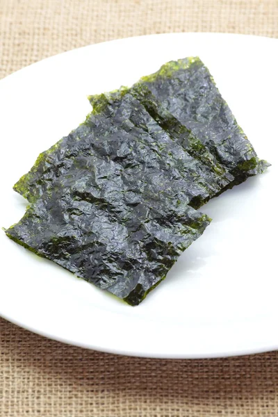 Sheet of dried nori — Stock Photo, Image