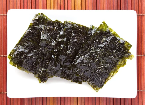 Sheet of dried nori — Stock Photo, Image