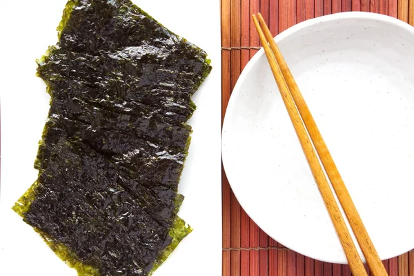 Sheet of dried nori — Stock Photo, Image