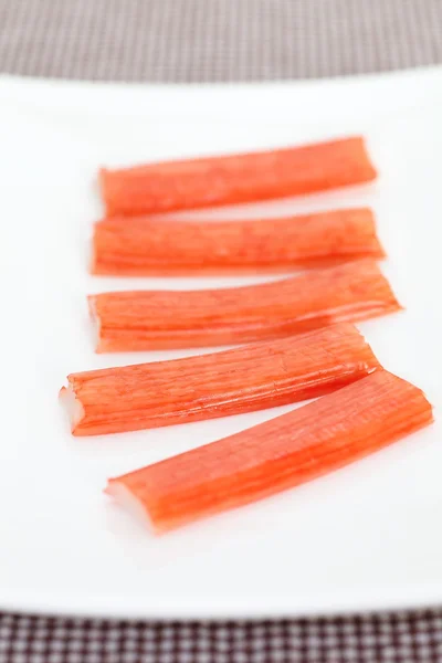 Japon deniz ürünleri Yengeç sopa — Stok fotoğraf