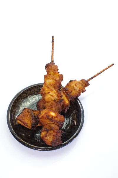 Asian Chicken Satay — Stock Photo, Image