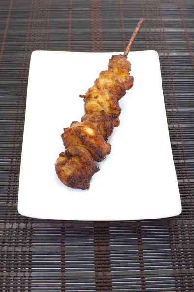 Asian Chicken Satay — Stock Photo, Image