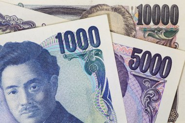 Hepsi Japonca yen banka Not