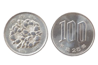 Japon para birimi yen paralar
