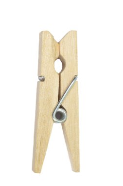 Bir elbise peg bir görünümünü