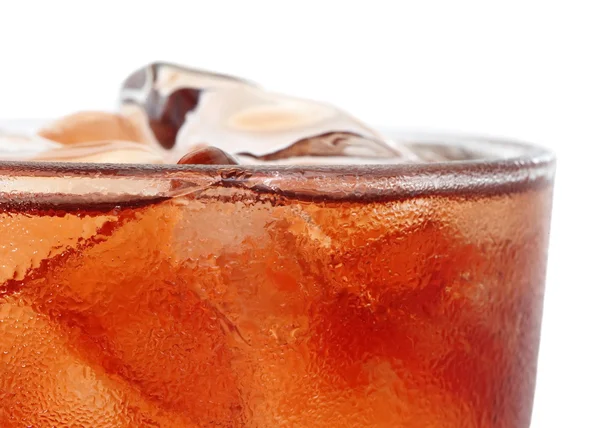 Bevanda cocktail di frutta rossa e ghiaccio — Foto Stock