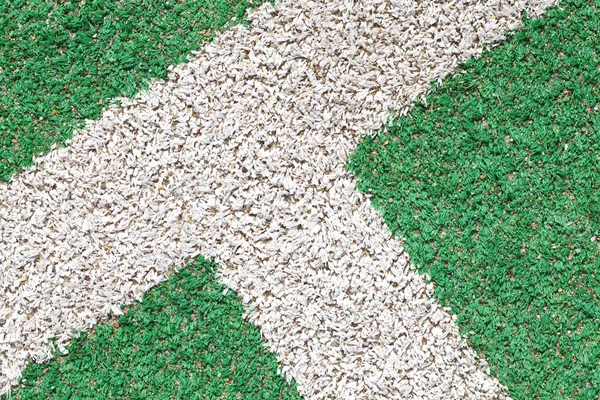 Zielona trawa z piaskiem dla — Zdjęcie stockowe