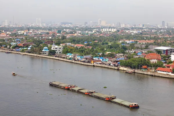 Бангкок, река Чао Прайя — стоковое фото