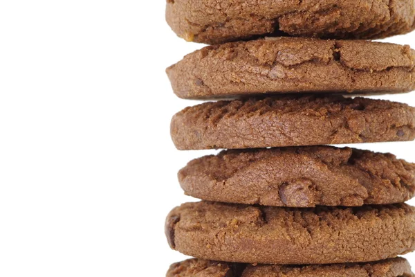 Nozes de macadâmia, biscoitos de chocolate — Fotografia de Stock