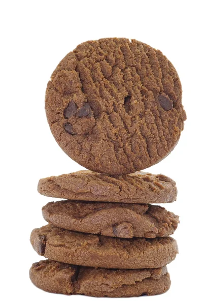 Орехи макадамии, шоколадное печенье — стоковое фото