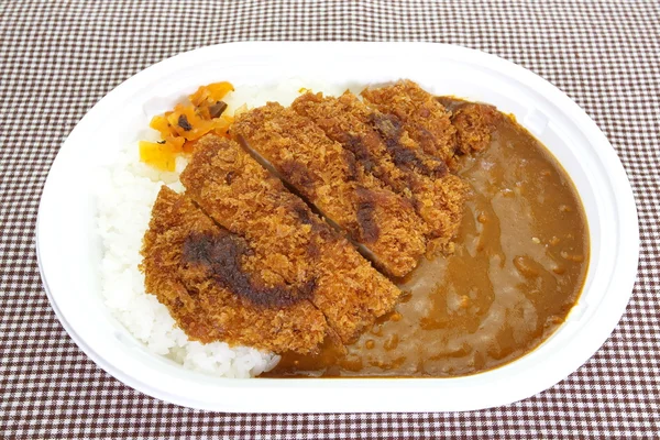 Riz au curry, nourriture japonaise — Photo