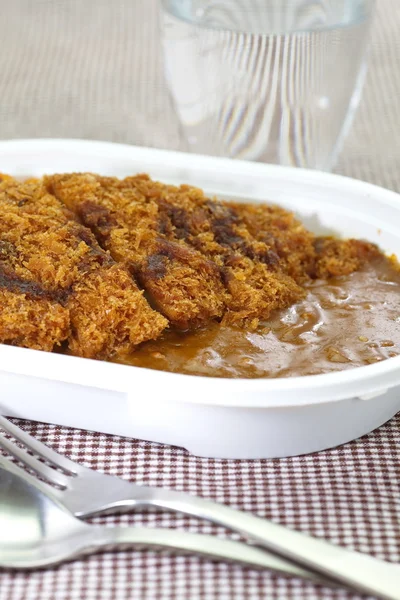 Curry ris, japansk mat — Stockfoto