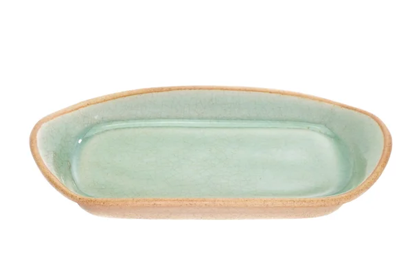 Plato de cerámica Celadon — Foto de Stock