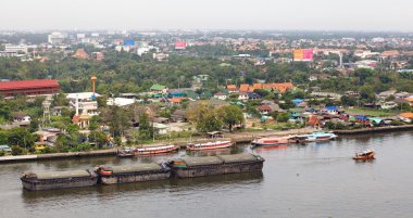 Zaanse Schans'a panoramik görünüm