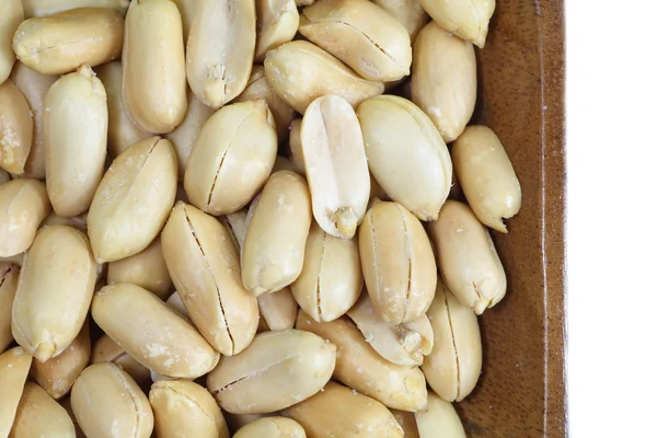 Переработанный арахис — стоковое фото