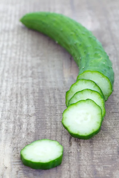 Slice cucumber — Stock Photo, Image