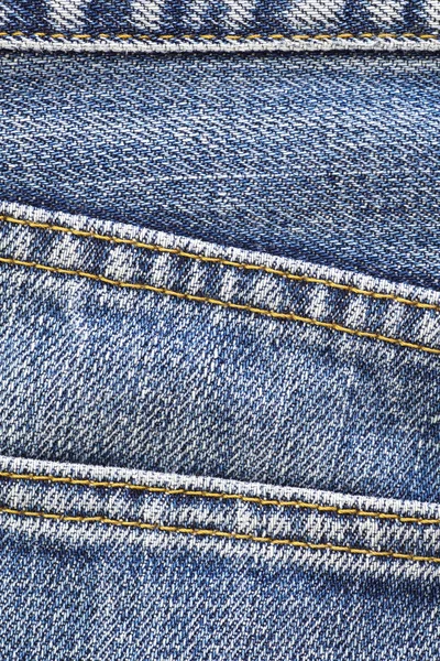 Detalhe jeans jeans jeans azul — Fotografia de Stock