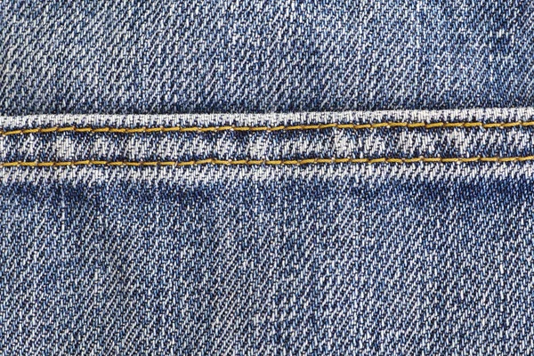 Niebieski denim jeans detal — Zdjęcie stockowe