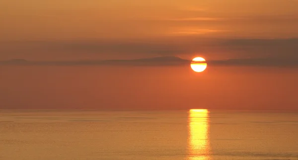 Belo pôr do sol — Fotografia de Stock