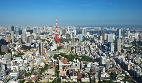 Veduta della città di Tokyo — Foto Stock