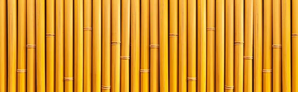 Kahverengi Eski Bambu Çit Dokusu Arkaplanı Pürüzsüz — Stok fotoğraf