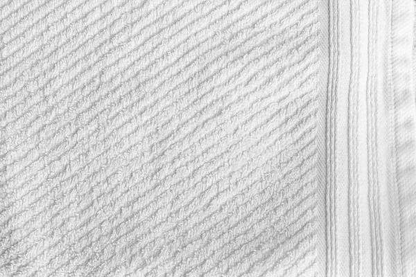 Limpe Textura Toalha Branca Fundo Sem Costura — Fotografia de Stock