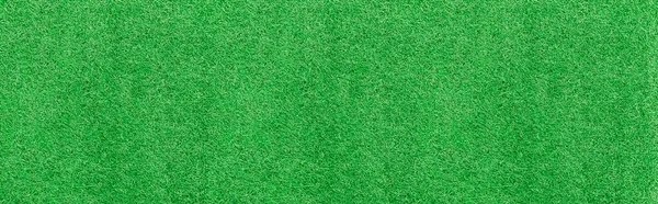新型绿色人工草皮地板结构全景及无缝背景 — 图库照片