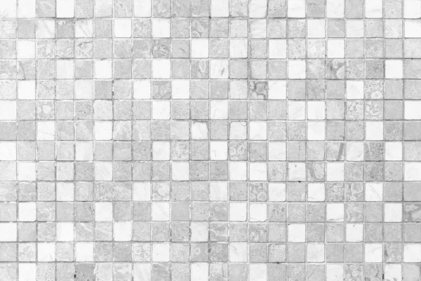 ヴィンテージホワイトモザイクキッチン壁パターンと背景シームレス — ストック写真