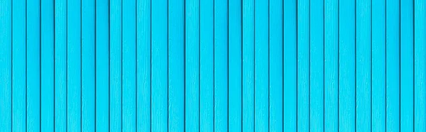 Panorama Modré Dřevo Barva Textury Vertikální Pro Pozadí Povrchní Světlo — Stock fotografie