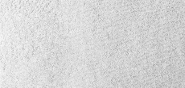 Panorama Van Zachte Schone Witte Handdoek Textuur Naadloze Achtergrond — Stockfoto
