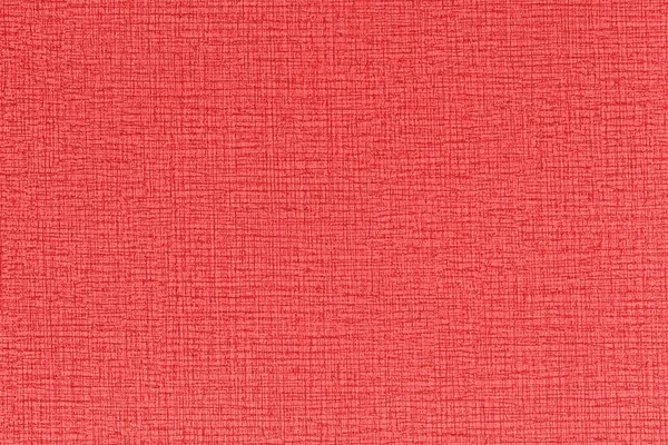 Red Canvas Texture Background Cotton Burlap Natural Fabric Cloth Wall — Stock Photo, Image