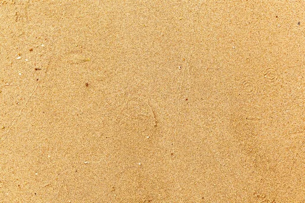 Sandstruktur Sandstrand Als Hintergrund Ansicht Von Oben Natursandstein Textur Hintergrund — Stockfoto