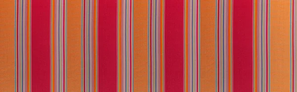 Панорама Коричневої Бавовни Стрічковою Текстурою Безшовною Або Червоною Тканиною — стокове фото