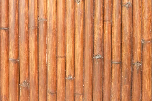 Hnědý Starý Bambusový Plot Textury Pozadí Bezešvé — Stock fotografie