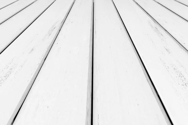 Bílá Dřevěná Podlaha Balkoně Mimo Dům Vzor Pozadí Bezešvé — Stock fotografie