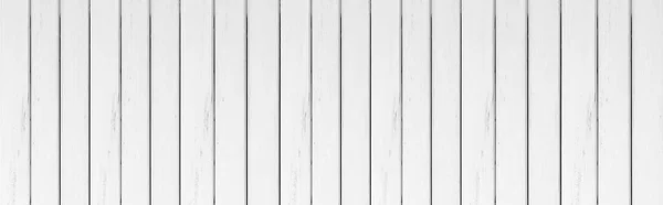 Panorama White Wood Color Texture Vertical Background Surface Light Clean — Stock Photo, Image