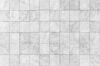 Klasik beyaz mozaik mutfak duvarı deseni ve arka plan pürüzsüz