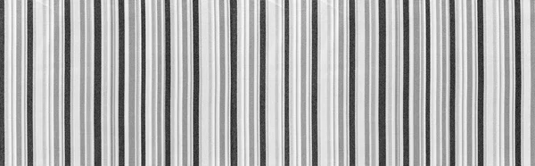 Panorama Patterned Black White Cotton Fabric Texture Background Seamless — Stock Photo, Image