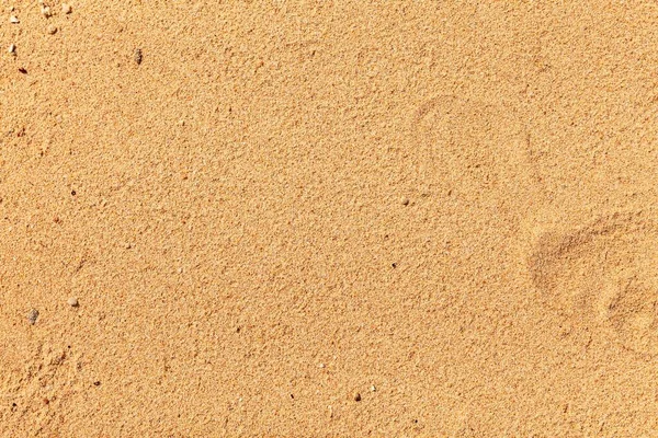 Písčitá Textura Písečná Pláž Pro Pozadí Horní Pohled Přírodní Pískovcové — Stock fotografie