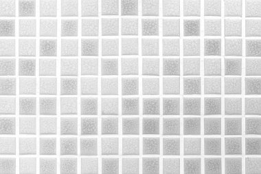 Klasik beyaz mozaik mutfak duvarı deseni ve arka plan pürüzsüz