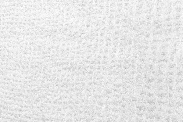 柔らかくて清潔な白いタオルの質感とシームレスな背景 — ストック写真