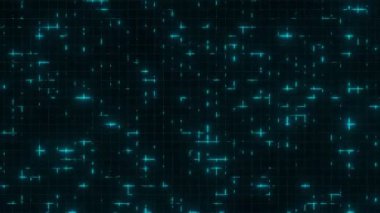 Gelecekçi Mavi Parlayan neon çizgileri Uzay Işıkları arkaplan 3D görüntüleme