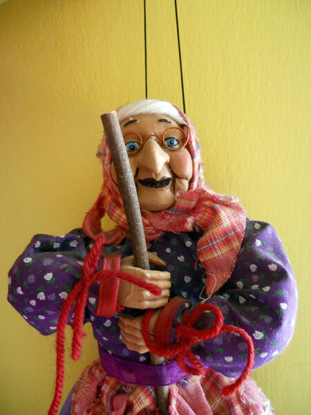 old witch for halloween