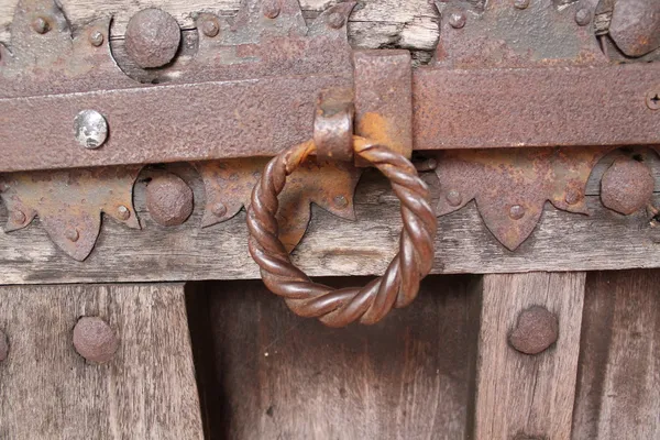 Oude detail deur — Stockfoto
