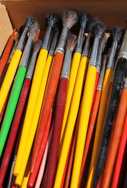 Brushes painter — Stock Photo, Image