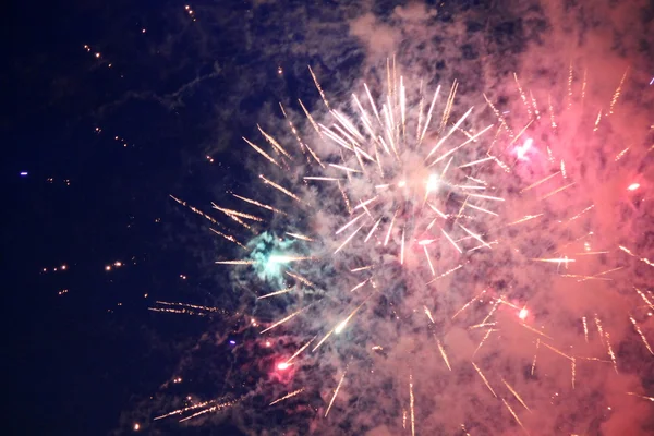 Fuegos artificiales — Foto de Stock