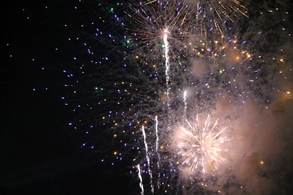 Fuegos artificiales — Foto de Stock